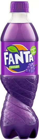 Fanta Grape Безалкохолна напитка Грозде с Газировка в Бутилка 500мл