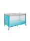 BabyMix Laufstall mit Matratze Hellblau 120x60cm