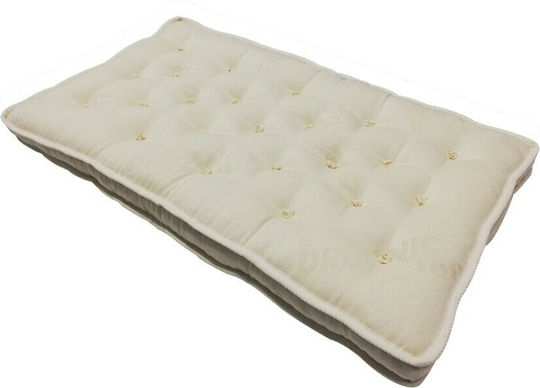 Sleepn'Life Mattress Playpen Cotton Baby Beige 60cmx120cmx7cm