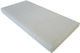 Sleepn'Life Mattress Cradle White with Coconut Fiber 45cmx80cmx6cm