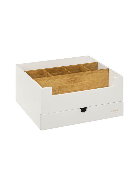5Five Organizator auto Plastic Natureo White
