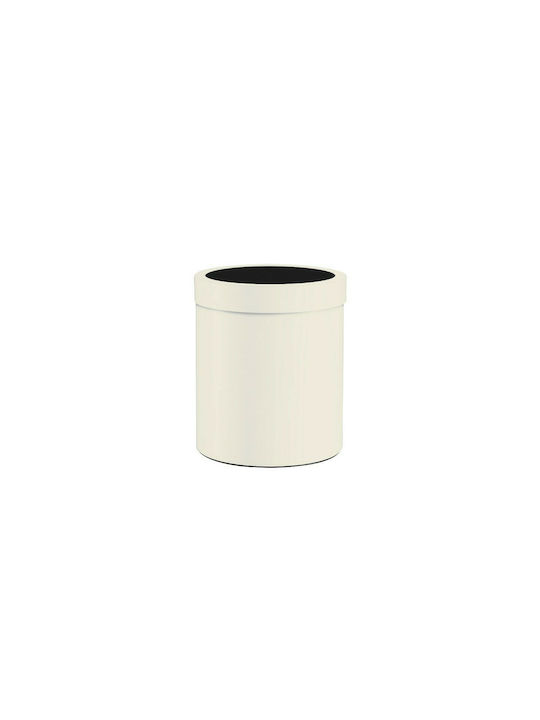 Sanco Kunststoff Büroabfallbehälter 5Es Beige Mat 20.5x20.5x24.5cm