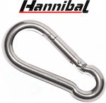 Hannibal Carabiner Inox 8cm