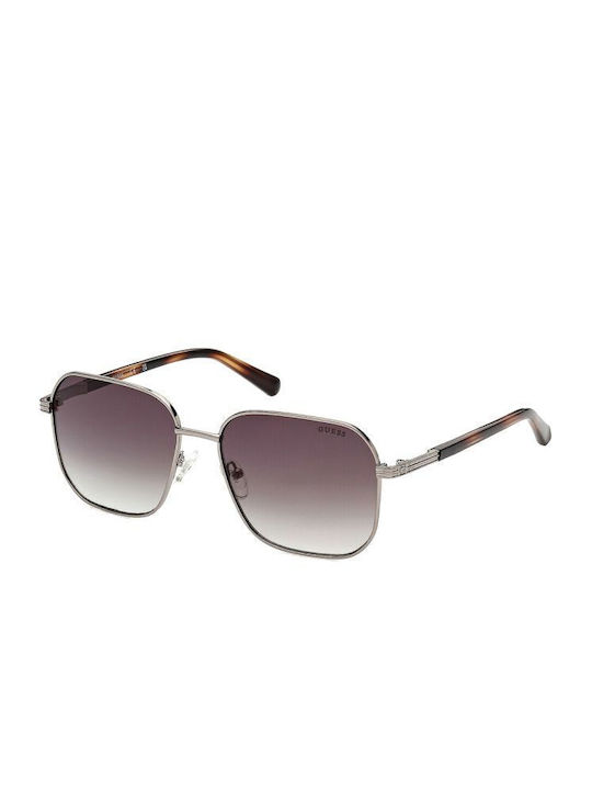 Guess Sunglasses with Gray Metal Frame and Brown Lens GU00051 08P