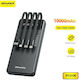 Awei P131K Power Bank 10000mAh με Θύρα USB-A Μαύρο