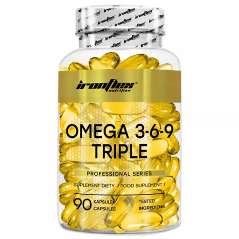 Ironflex Nutrition Omega 369 Triple 90 κάψουλες Skroutz.gr
