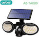 Aerbes AB-TA009 Wall Mounted Solar Light 30W with Motion Sensor and Photocell