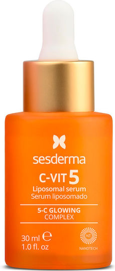 Sesderma C-Vit 5 Против Стареене Серум За Лице с Центела Азиатика и Витамин C 30мл