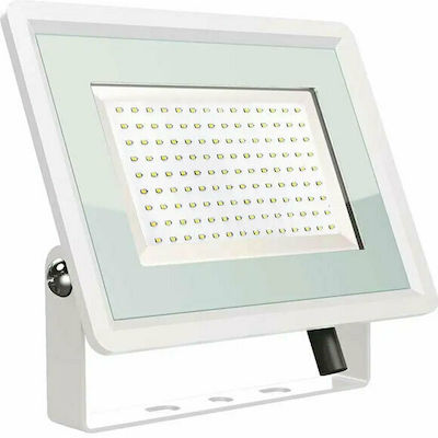 V-TAC Rezistent la apă Proiector LED 100W Alb Rece 6500K IP65