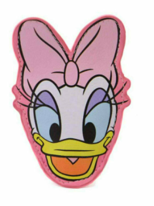 Karactermania Daisy Duck Παιδικό Πορτοφόλι Κερμάτων με Φερμουάρ Ροζ