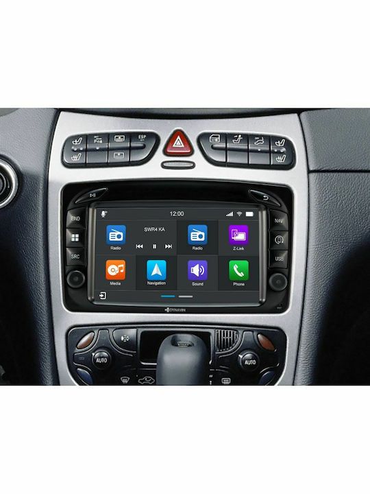 Dynavin Car Audio System for Mercedes-Benz Vito / Viano / C Class / CLK Class / G Class / Sprinter 2000-2007 (Bluetooth/USB/WiFi/GPS/Apple-Carplay/Android-Auto) with Touch Screen 7"