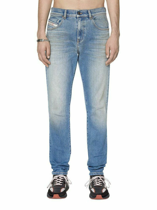 Diesel 2019 D-strukt Pantaloni Blugi pentru Bărbați Slim Fit Albastru deschis