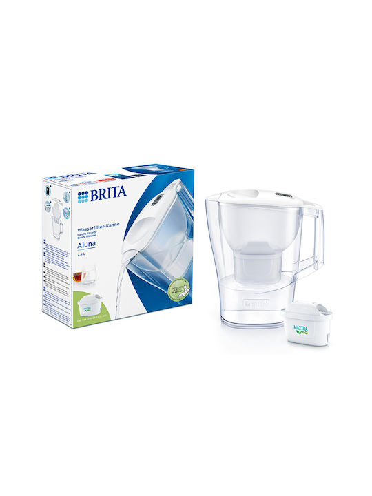 Brita Fill & Enjoy Aluna Kannen mit 1 Ersatzfilter 2400ml