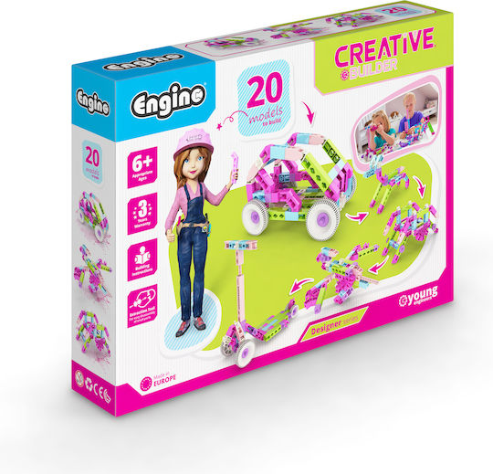 Engino Plastic Construction Toy Creative Builder for Children 6+ years old+ Years