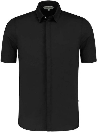Le Nouveau Chef Mantel Koch Herren Schwarz mit Kurzärmelig Gilles