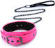 Ns Novelties Electra Play Things Collar & Leash Κολάρο Pink