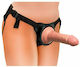 Pipedream King Cock Beginner's Silicone Body Dock Kit Harness with Dildo 17.8cm in skin color