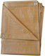 Waterproof Tarpaulin 120gr/m² 3x4m. Light Type Beige