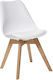 A-S Baya Kitchen Polypropylene Chair White 48x55x81cm