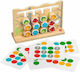 Lucy & Leo Αντιστοίχισης Πουλάκια-Γάτα Educational Game Knowledge made of Wood for 3+ years Years Old