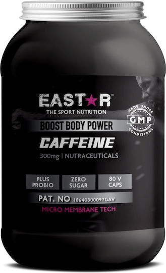 Eastar Caffeine 300mg Alte Suplimente Alimentare 80 Capsule Pe Bază De Plante