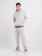 Hooded Gray Sweatshirt
