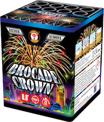 Brocade Crown Εναέρια Πυροτεχνήματα με 16 Βολές & Διάρκεια 21 Δευτερόλεπτα