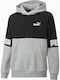 Kinder-Sweatshirt mit Kapuze und Taschen Mehrfarbig Power Colorblock