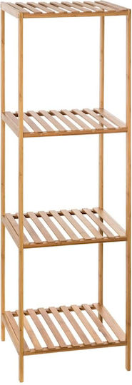 5Five Rafturi de baie Raft Baie Bambus cu 3 Rafturi 35x32x111.5cm Maro