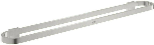 Grohe Selection Single Wall-Mounted Bathroom Rail ​60x3cm Silver