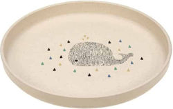 Laessig Baby Food Plate Little Water Whale made...