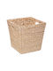 5Five Rush Box Καλάθι Αποθήκευσης Ψάθινο Μπεζ 31x31x31cm