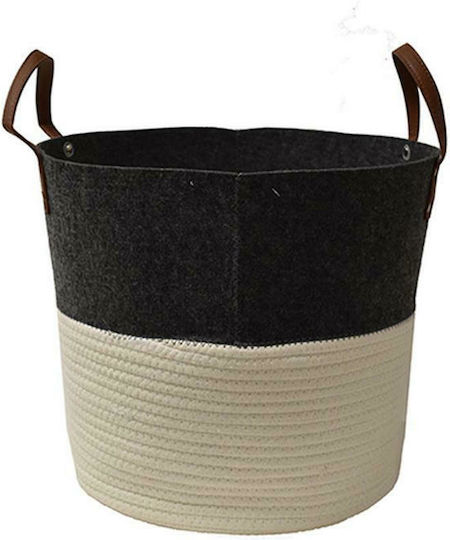 Coș de Depozitare Din paie Multicolor 34x34x32cm 1buc