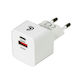 Lampa Charger Without Cable with USB-A Port and USB-C Port 20W Whites (L3869.1)