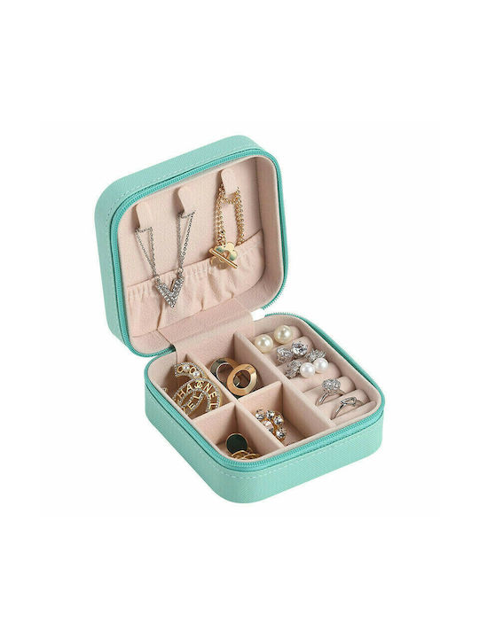 Jewellery box Travel Size Awear Bisous Turquoise