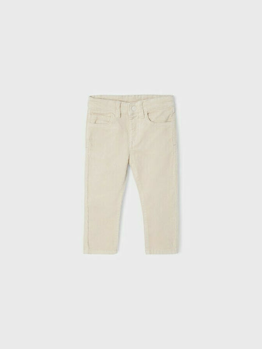 Mayoral Boys Fabric Trouser Beige