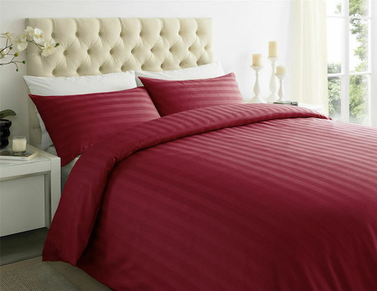 MayHome Σετ Σεντόνια Υπέρδιπλα 220x240εκ. Μπορντό (4τμχ)