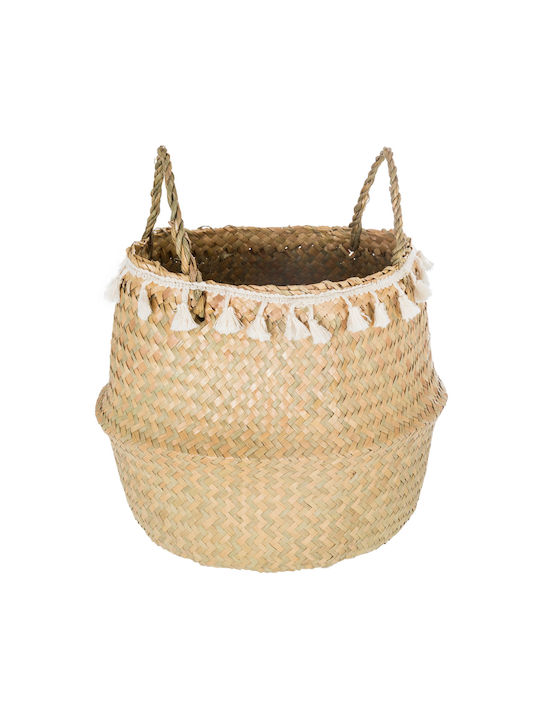 Wicker Decorative Basket 30x30x28cm Atmosphera