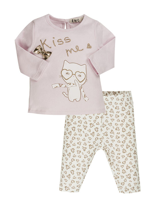 Set Leopard mit Kätzchen EMC CO2877 Girl