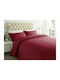 MayHome Elektrische Gitarren Tagesdecke Einzelbett Baumwollsatin Burgundisch 160x240cm 2Stück