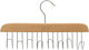 Atmosphera Belt Hanger Wardrobe Hanger for Belts Wooden Brown 151524 1pcs