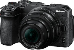 Nikon Aparat Foto Mirrorless Z 30 Crop Frame Kit (Z DX 16-50mm F3.5-6.3 VR) Negru