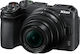 Nikon Aparat Foto Mirrorless Z 30 Crop Frame Kit (Z DX 16-50mm F3.5-6.3 VR) Negru