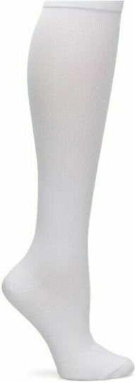Nurse Mates Classic Socks Calf High Graduated Compression Compression graded socks 12-14 MmHg 12-14 mmHg White