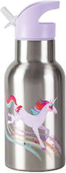 Crocodile Creek Bottle Thermos Unicorn 400ml Lilac