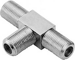 01.103.0028 Conector F Feminin în Conector F 2x Femelă 5 Bucăți
