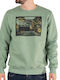 Paco & Co Herren Sweatshirt Grün