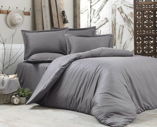 MayHome Coverlet Set Super Double Gray 220x240cm 3 Pieces