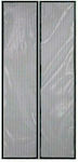 Aria Trade Screen Door Magnetic Black 220x120cm