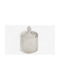 Faitakis Pack Φοντανιέρα Glas mit Deckel 10.5x10.5x17cm Transparent